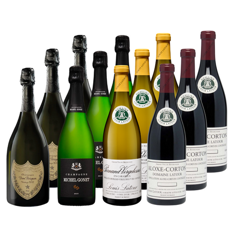 Domaine Louis Latour & Premium Champagne Set of 12