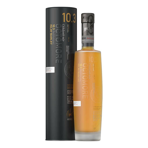 Bruichladdich Octomore 10.3, 6 Years Islay Scottish Single Malt Whisky, 114 PPM, ABV: 61.3%, 700ml
