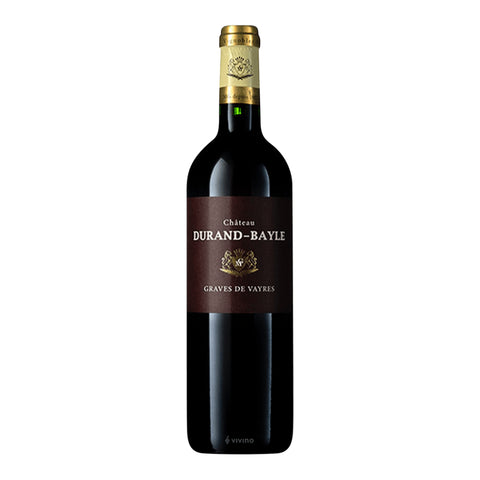 Chateau Durand Bayle 2015 Graves De Vayres Rouge French Red Wine, 750ml