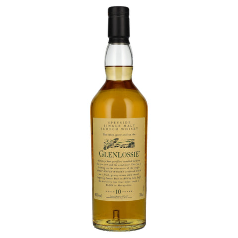 Glenlossie 10 Years Diageo Flora and Fauna Collection Speyside Scottish Single Malt Whisky, ABV: 43%, 700ml