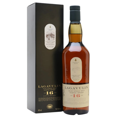 Lagavulin 16 Years Islay Scottish Single Malt Whisky, ABV: 43%, 700ml