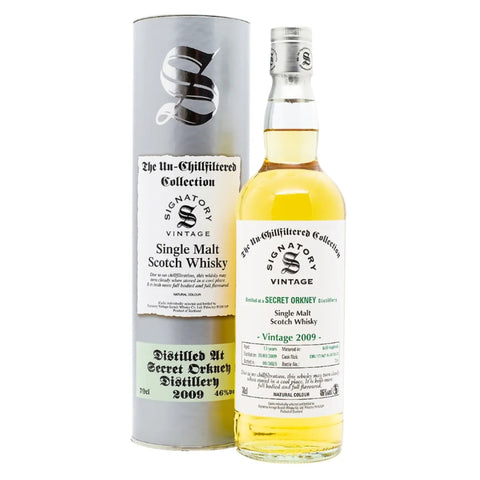 Secret Orkney (Highland Park) 13 Years 2009 Refill Hogshead Single Malt Orkney Scotch Whisky, ABV: 46%, 700ml