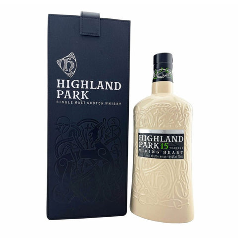 Highland Park 15 Years Viking Heart Orkney Island Scottish Single Malt Whisky, ABV:44%, 700ML
