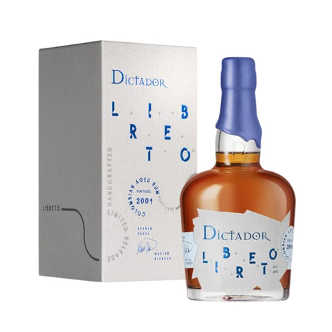 Dictador Libreto Collection 21 Years 2001 Colombian Rum, ABV: 44%, 700ml