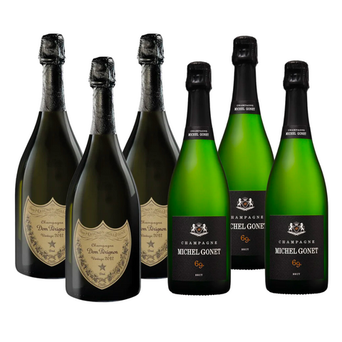 Dom Perignon 2013 & Michel Gonet 6g Champagne Bundle