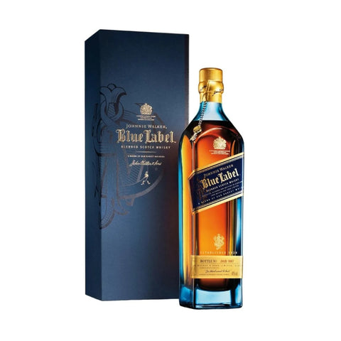 Johnnie Walker Blue Label Blended Malt Scottish Whisky, UK, 40% ABV, 750ml