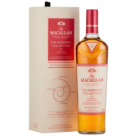 The Macallan The Harmony Collection Intense Arabica 2022 Released Highland Scotch Single Malt Whisky, ABV: 43%, 700ml