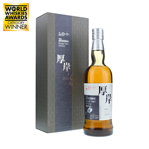 The Akkeshi "Karno" - 24 Seasons 1st Released 17th Season 2020 Japanese Single Malt Whisky, ABV: 55%, 700ml. World Whiskies Awards 2021 Category Winner