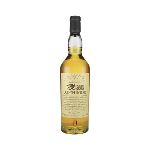 Auchorisk 10 Years Diageo Flora and Fauna Collection Speyside Scottish Single Malt Whisky, ABV: 43%, 700ml