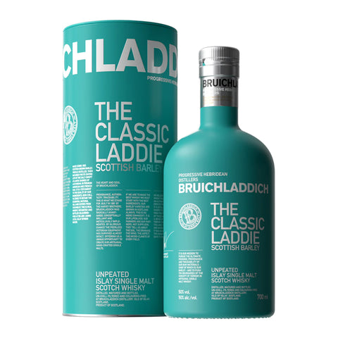 Bruichladdich The Classic Laddie Scottish Barley Islay Scottish Single Malt Whisky, ABV: 50%, 700ml