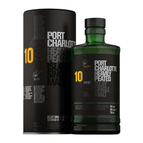 Bruichladdich Port Charlotte Heavily Peated Islay Scottish Single Malt Whisky, ABV: 50%, 700ml