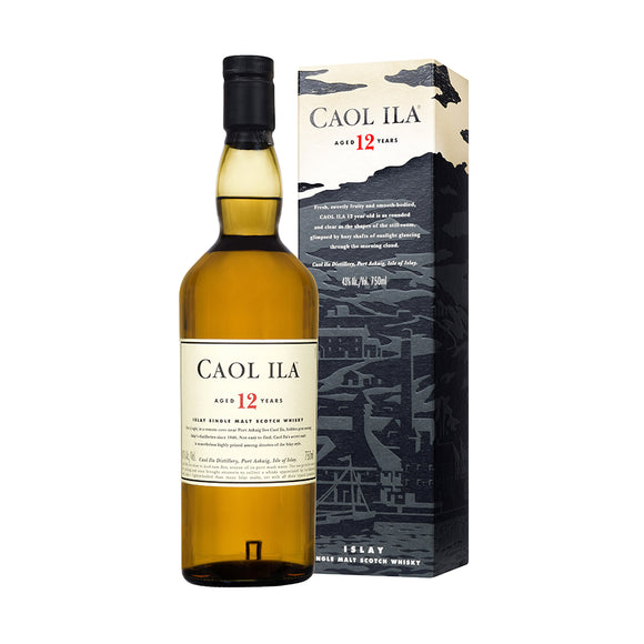 Caol ila 12 years Islay Scottish Single Malt Whisky, ABV: 43%, 700ml