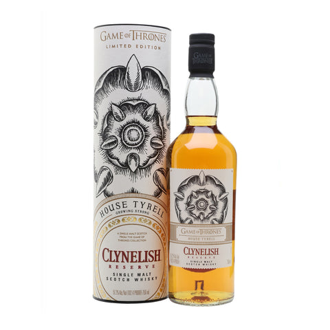 Clynelish Game of Thrones House Tyrell Highland Scottish Single Malt Whisky, ABV: 51.2%, 700ml