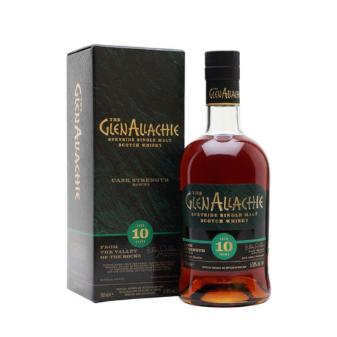 The Glenallachie 10 years cask strength batch 6 Speyside Scottish Single Malt Whisky, ABV: 57.8%, 700ml