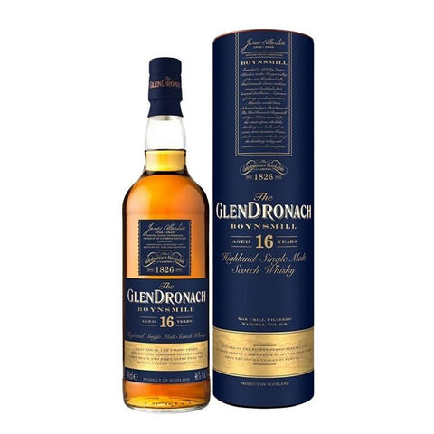 Glendronach 16 years Boynsmill Highland Scotch Single Malt Whisky, ABV: 46%, 700ml