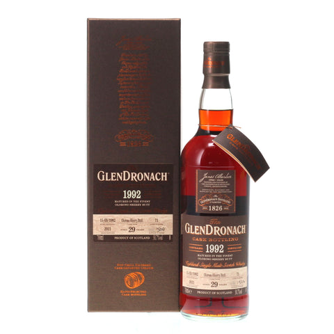 Glendronach 29 Years 1992 Single Cask No 71 Highland Scottish Single Malt Whisky, ABV: 50.7, 700ml