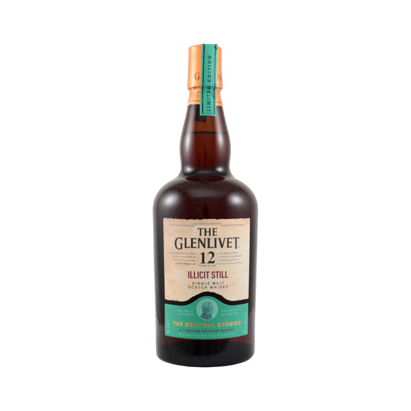 The Glenlivet 12 Years Illicit Still Special edition Single Malt Scottish Whisky, ABV 48%, 700ml