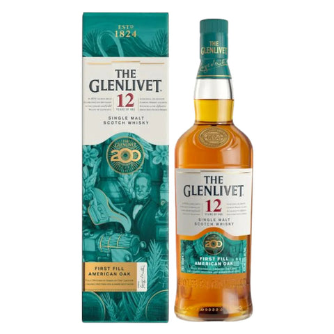 The Glenlivet - 12 Years First Fill American Oak Cask 200th Anniversary
