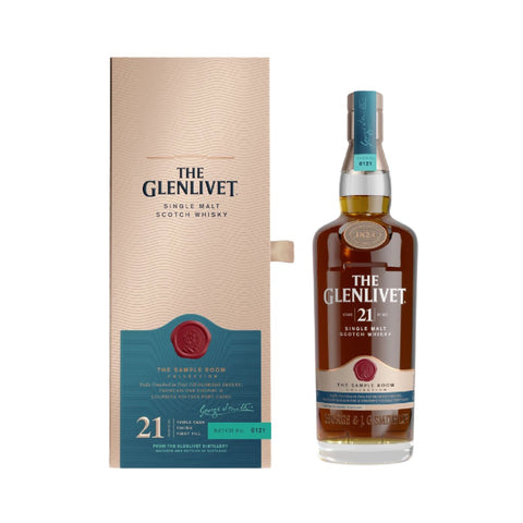 The Glenlivet 21 Years The Sample Room Collection Speyside Single Malt Scottish Whisky, ABV 43%, 700ml
