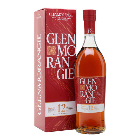 Glenmorangie 12 Years The Lasnta Highland Scottish Single Malt Whisky, ABV: 43%, 700ml