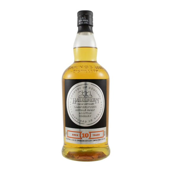 Hazelburn 10 years Campbeltown Scottish Single Malt Whisky, ABV: 46%, 700ml