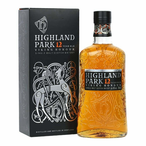 Highland Park 12 Years Viking Honour Orkney Island Scottish Single Malt Whisky, ABV: 40%, 700ml
