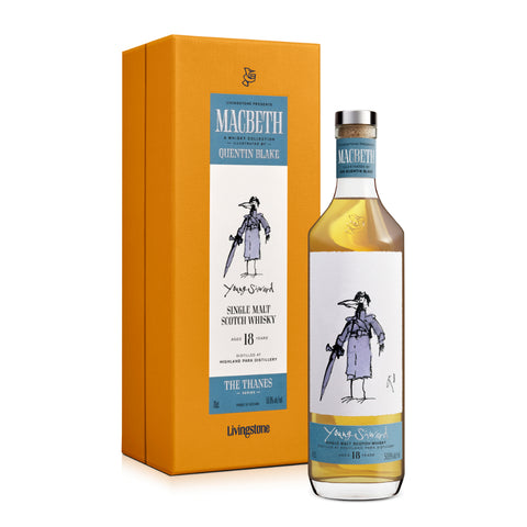 Highland Park 18 Years The Macbeth Collection Young Siward Orkney Scotch Single Malt Whiksy, ABV: 50.8%, 700ml