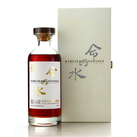 Karuizawa Vintage 40 Years Single Cask 6114 Aqua of Life Series - Water of Life 命之水 Japanese Single Malt Whisky, ABV: 57.4%, 750ml