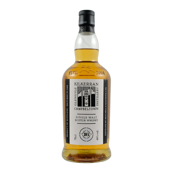 Kilkerran 16 Years Campbeltown Scottish Single Malt Whisky, ABV: 46%, 700ml