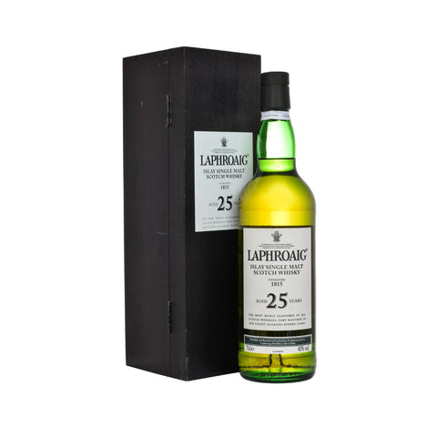 Laphroaig 25 years 2007 released Islay Scottish Single Malt Whisky, ABV: 40%, 700ml