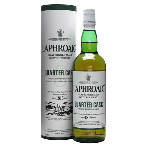 Laphroaig Quarter Cask Islay Scottish Single Malt Whisky, ABV: 48%, 700ml