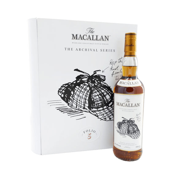 The Macallan Archival Series Folio 5 Scottish Single Malt Whisky, ABV: 43%, 700ml 