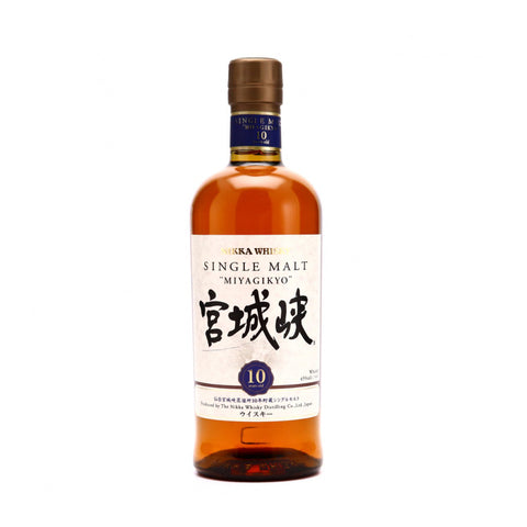 Miyagikyo 10 years Japanese Single Malt Whisky, Japan, 45% ABV, 700ml