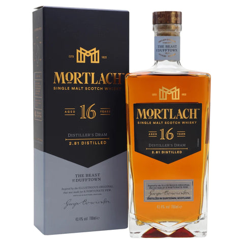 Mortlach 16 Years Speyside Scottish Single Malt Whisky, ABV: 43.4%, 750ml