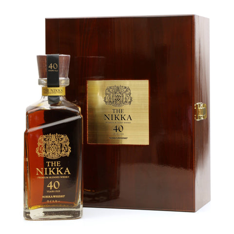 The Nikka 40 Years Japanese Blended Malt Whisky by Yoichi & Miyagikyo, ABV: 40%, 700ml