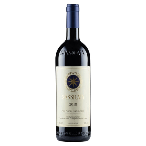 Sassicaia 2018 Tenuta San Guido Cabernet Sauvignon Red Wine, Italy, 750ml