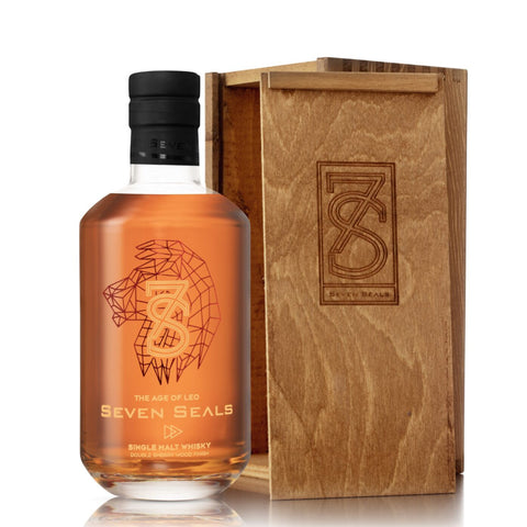 Seven Seals The Age of Leo 3 Years Double Sherry Wood Finish Swiss Single Malt Whisky, ABV: 49.7%, 500ml