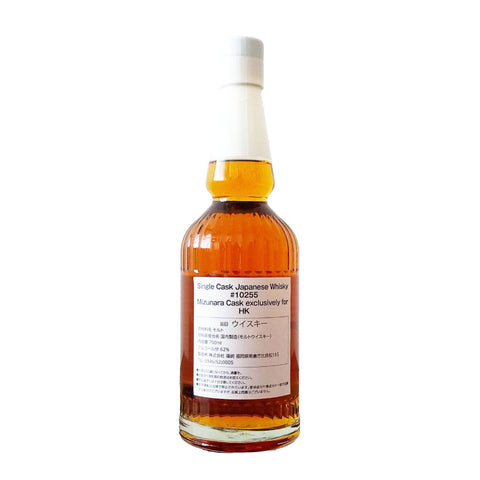 Shindo 3 Years 2022 Single Cask 10255 Mizunara Cask Cask Strength Exclusively for HK Japanes Single Malt Whisky, ABV: 62%, 700ml