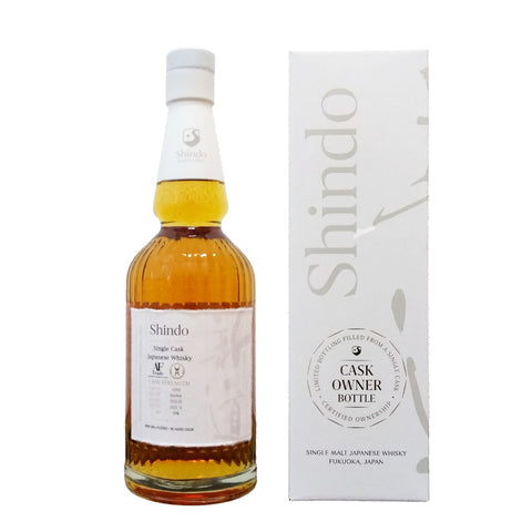 Shindo - 3 Years 2022 Single Cask 10332 Cask Strength Exclusively for HK & Macau Bourbon Cask Japanese Single Malt Whisky, ABV: 59%, 700ml