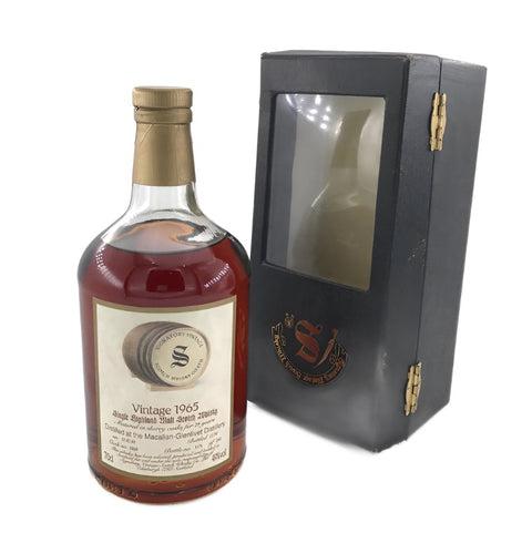 Macallan-Glenlivet Signatory 29 Years 1965 Sherry Single Cask  Scottish Single Malt Whisky, ABV: 49%, 700ml