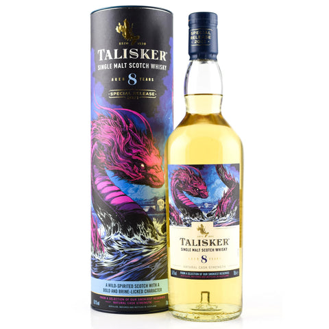Talisker 8 Years Diageo Special Release 2021 Isle of Skye Scottish Single Malt Whisky, ABV: 59.7%, 700ml