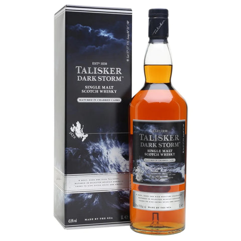 Talisker Dark Storm Isle Of Skye Scottish Single Malt Whisky, ABV: 45.8%, 1L