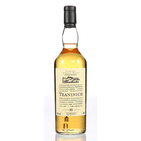 Teaninich 10 Years Diageo Flora and Fauna Collection Highland Scottish Single Malt Whisky, ABV: 43%, 700ml