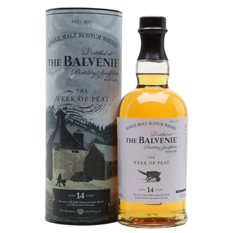 The Balvenie 14 Years Stories "The Week Of Peat" Stories Collection No.2 Speyside Scottish Single Malt Whisky, ABV: 48.3%, 700ml