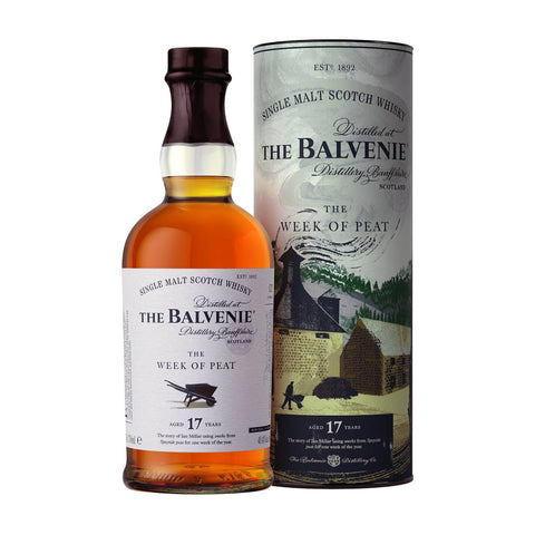 The Balvenie 17 Years The Week Of Peat Stories Collection No.2 Speyside Scottish Single Malt Whisky, ABV: 49.4%, 700ml