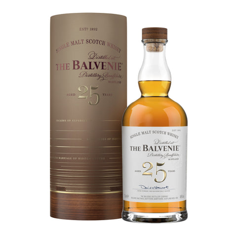 The Balvenie 25 Years 2022 Release Rare Marriage Speyside Scottish Single Malt Whisky, ABV: 48%, 700ml