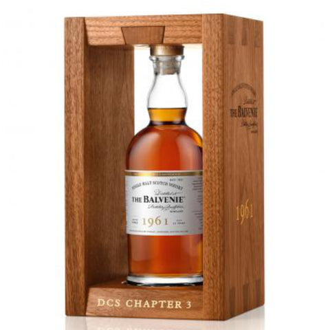 The Balvenie 55 Years 1961 DSC Chapter 3 Speyside Scottish Single Malt Whisky, ABV: 41.75, 700ml