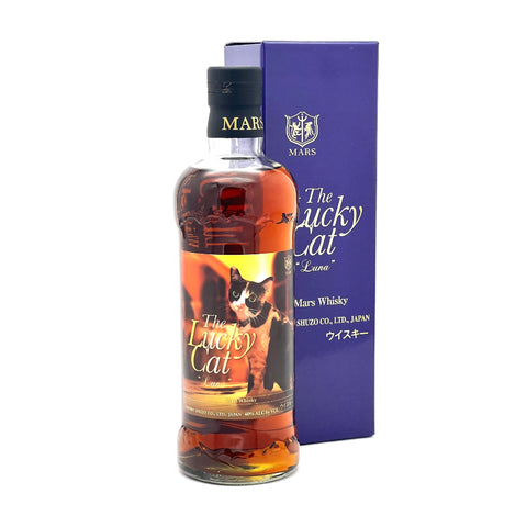 Mars The Lucky Cat Luna Japanese Blended Malt Whisky, Japan, 40% ABV, 700ml