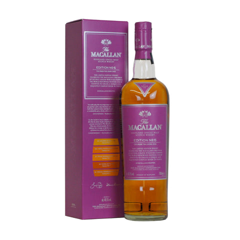 The Macallan Edition No.5 Scottish Single Malt Whisky, ABV:48.5%, 700ml