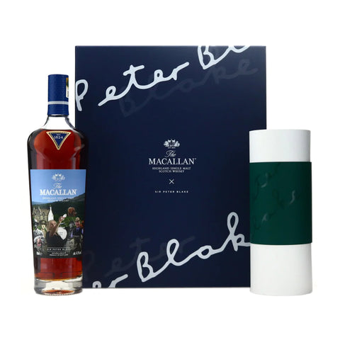 The Macallan Sir Peter Blake Special Edition Highland Scottish Single Malt Whisky, ABV: 47.7%, 700ml